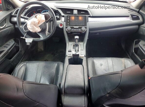 2HGFC1F79GH642669 2016 HONDA CIVIC Red Вид панелі приладів