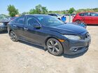 2017 Honda Civic Touring Black vin: 2HGFC1F90HH651005