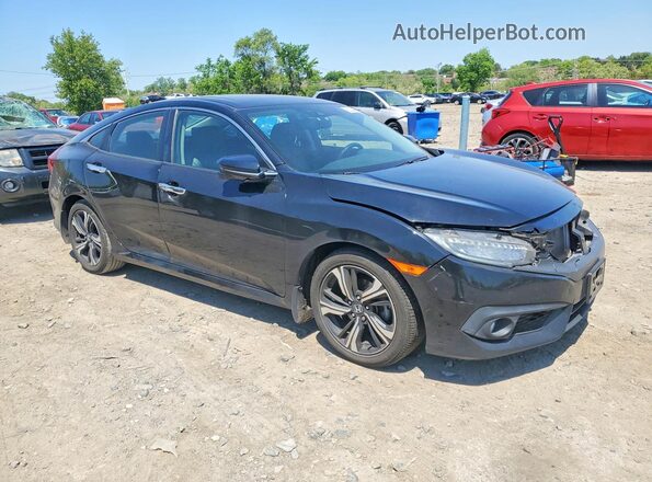2HGFC1F90HH651005 2017 HONDA CIVIC Black Передня права чверть