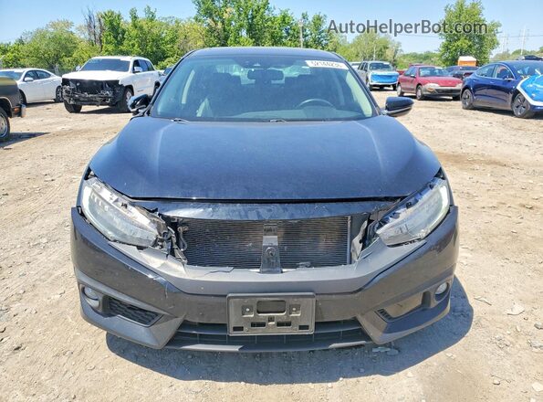 2HGFC1F90HH651005 2017 HONDA CIVIC Black Вид спереду