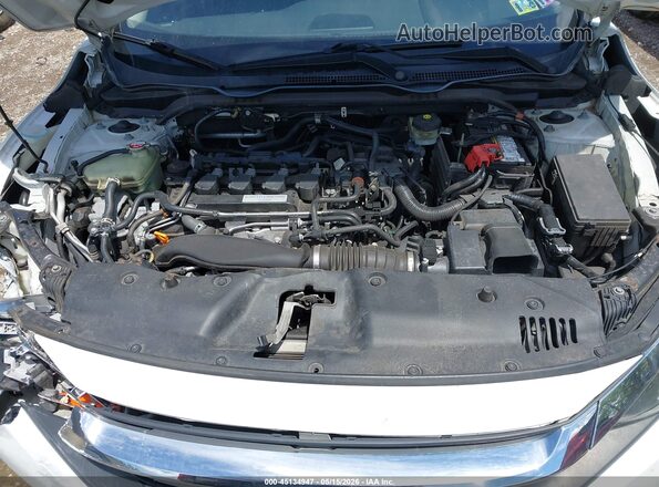 2HGFC1F91GH652775 2016 HONDA CIVIC White Вид ззаду