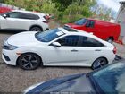 2016 Honda Civic Touring White vin: 2HGFC1F91GH652775