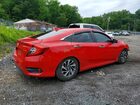 2016 Honda Civic Touring Красный vin: 2HGFC1F93GH632205