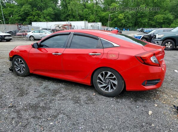 2HGFC1F93GH632205 2016 HONDA CIVIC Красный Задняя левая четверть