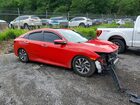 2016 Honda Civic Touring Красный vin: 2HGFC1F93GH632205