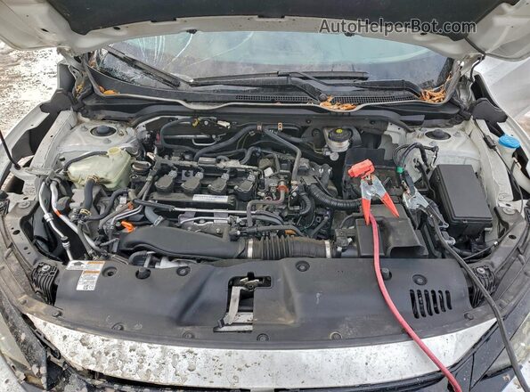 2HGFC1F93LH101290 2020 HONDA CIVIC White უკანა სალონის ხედი