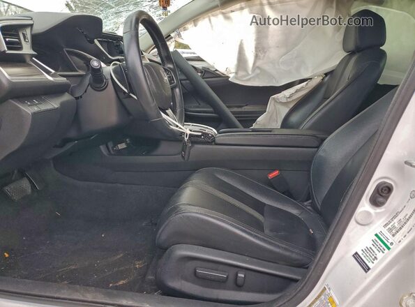 2HGFC1F93LH101290 2020 HONDA CIVIC White წინა სალონის ხედი