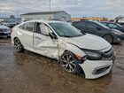 2020 Honda Civic Touring White vin: 2HGFC1F93LH101290