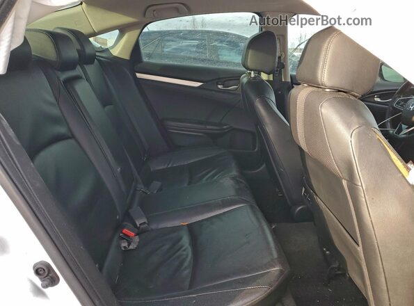 2HGFC1F93LH101290 2020 HONDA CIVIC White უკანა სავარძლების ხედი