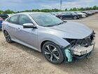 2017 Honda Civic Touring Silver vin: 2HGFC1F95HH632269