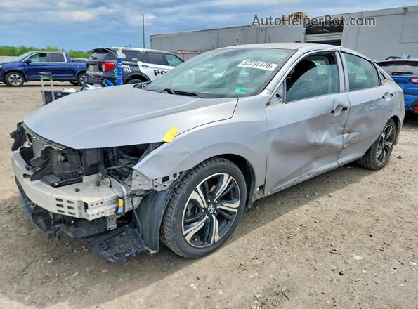 2HGFC1F95HH632269 2017 HONDA CIVIC Silver Передня ліва чверть