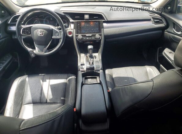 2HGFC1F96GH652979 2016 HONDA CIVIC Black წინა პანელის ხედი