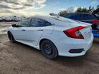 2017 Honda Civic Touring White vin: 2HGFC1F97HH106578