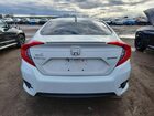 2017 Honda Civic Touring White vin: 2HGFC1F97HH106578