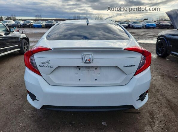2HGFC1F97HH106578 2017 HONDA CIVIC White Rear view