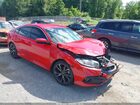 2020 Honda Civic Sport Red vin: 2HGFC2E82LH600998