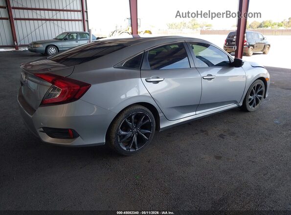2HGFC2F50HH508316 2017 HONDA CIVIC Silver უკანა მარჯვენა