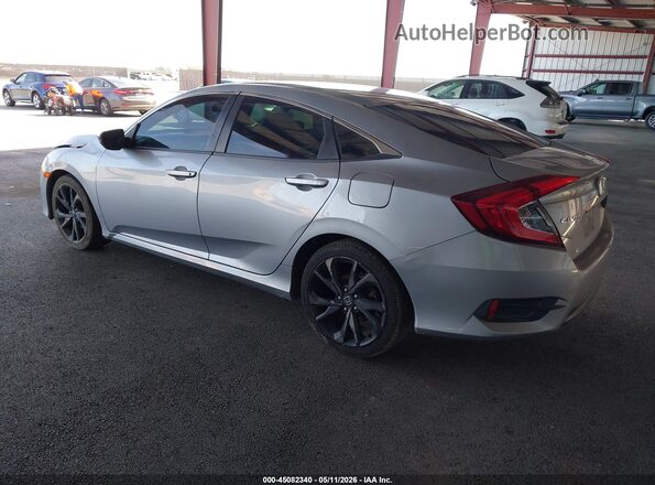 2HGFC2F50HH508316 2017 HONDA CIVIC Silver უკანა მარცხენა