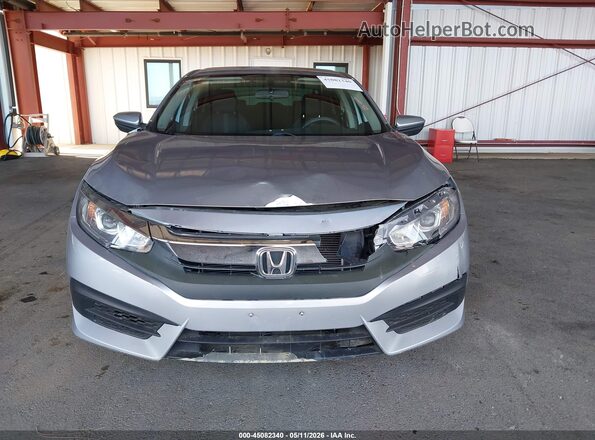 2HGFC2F50HH508316 2017 HONDA CIVIC Silver უკანა სალონის ხედი
