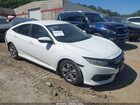 2018 Honda Civic Lx White vin: 2HGFC2F50JH541287