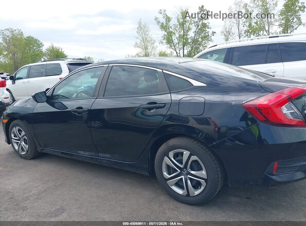 2HGFC2F50JH575987 2018 HONDA CIVIC Black Панорамний вид салону 360°