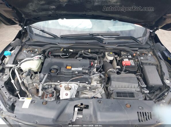 2HGFC2F50JH575987 2018 HONDA CIVIC Black Вид ззаду