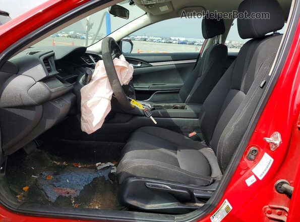 2HGFC2F51JH516334 2018 HONDA CIVIC Red წინა სალონის ხედი