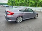 2018 Honda Civic Lx Gray vin: 2HGFC2F51JH539595