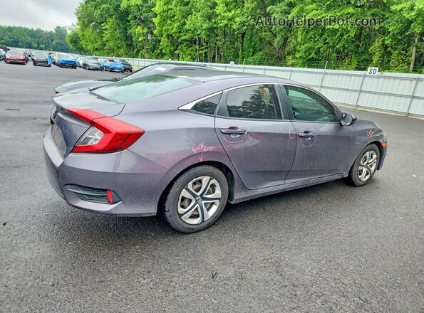 2HGFC2F51JH539595 2018 HONDA CIVIC Gray უკანა მარჯვენა