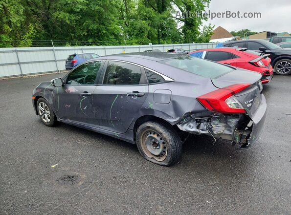 2HGFC2F51JH539595 2018 HONDA CIVIC Gray უკანა მარცხენა