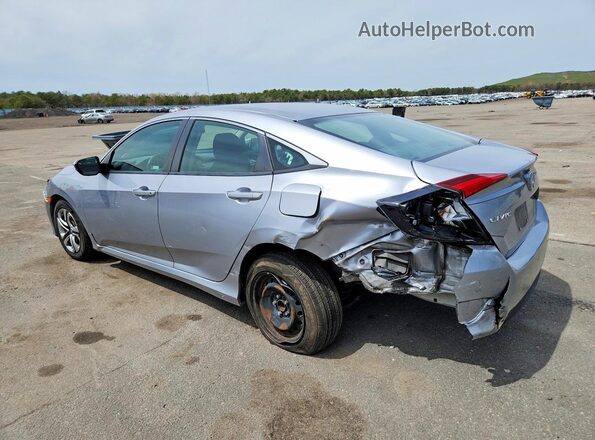 2HGFC2F51JH553755 2018 HONDA CIVIC Серебряный Задняя левая четверть