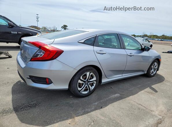 2HGFC2F51JH553755 2018 HONDA CIVIC Серебряный Задняя правая четверть