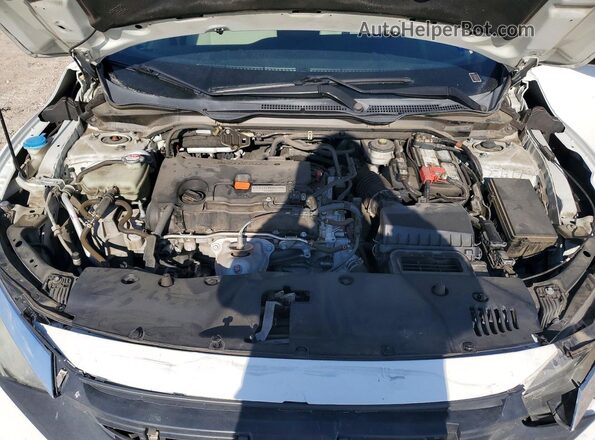 2HGFC2F51JH591776 2018 HONDA CIVIC White Vista interior trasera