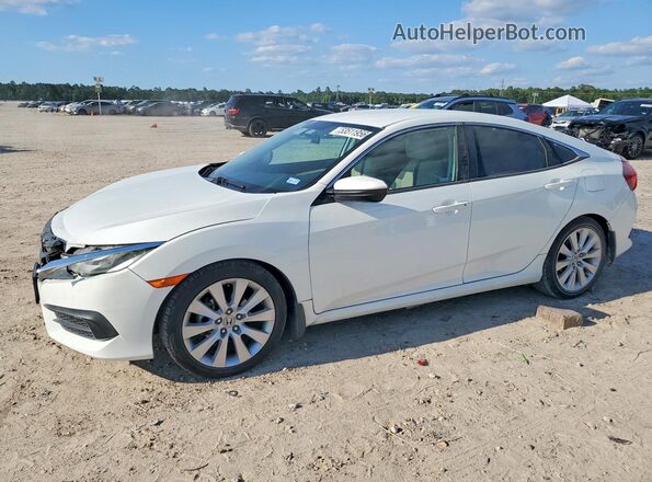 2HGFC2F51JH591776 2018 HONDA CIVIC White Vista tres cuartos delantera izquierda