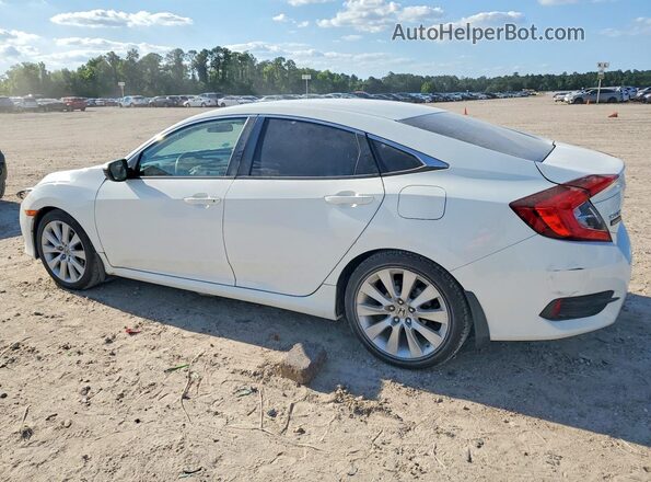 2HGFC2F51JH591776 2018 HONDA CIVIC White Trasero izquierdo