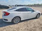 2018 Honda Civic Lx White vin: 2HGFC2F51JH591776