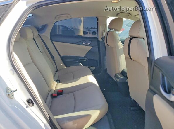 2HGFC2F51JH591776 2018 HONDA CIVIC White Vista de los asientos traseros