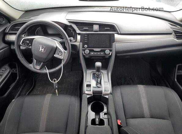2HGFC2F51MH003525 2021 HONDA CIVIC White Vista del salpicadero