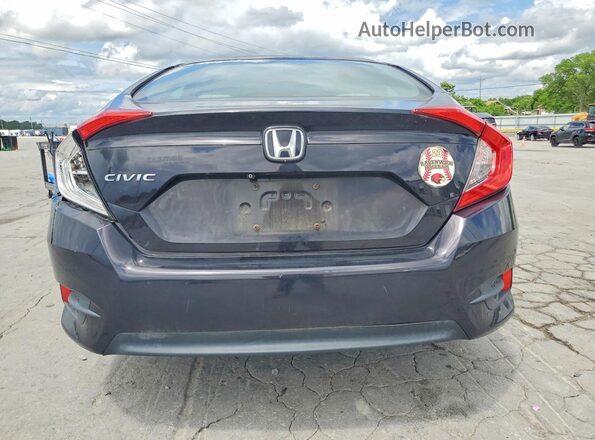 2HGFC2F52GH511703 2016 HONDA CIVIC Black უკანა ხედი