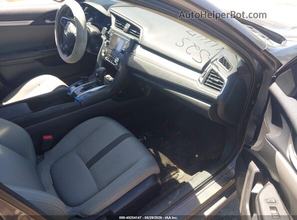 2HGFC2F52GH523821 2016 HONDA CIVIC Gray წინა სალონის ხედი