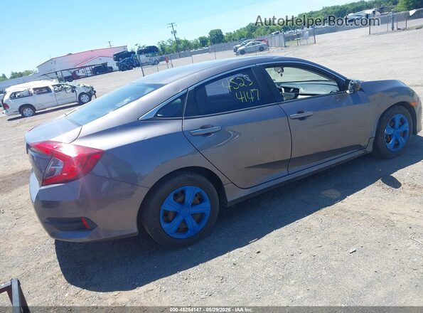 2HGFC2F52GH523821 2016 HONDA CIVIC Gray უკანა მარჯვენა
