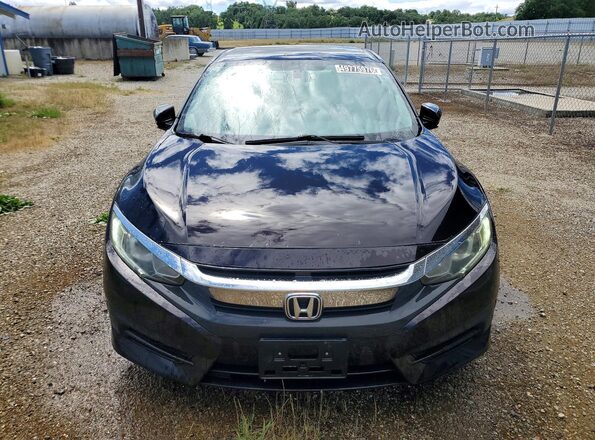 2HGFC2F53GH503125 2016 HONDA CIVIC Black წინა ხედი