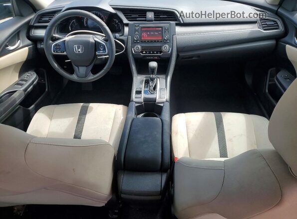 2HGFC2F53GH503125 2016 HONDA CIVIC Black წინა პანელის ხედი