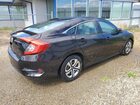2016 Honda Civic Lx Black vin: 2HGFC2F53GH503125 Damage: Right Qtr Panel, Dent(S) W/ Paint Dmg, 1/2 To 1 Inch
