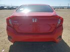2018 Honda Civic Lx Red vin: 2HGFC2F53JH519283