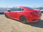 2018 Honda Civic Lx Red vin: 2HGFC2F53JH519283