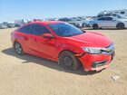 2018 Honda Civic Lx Red vin: 2HGFC2F53JH519283