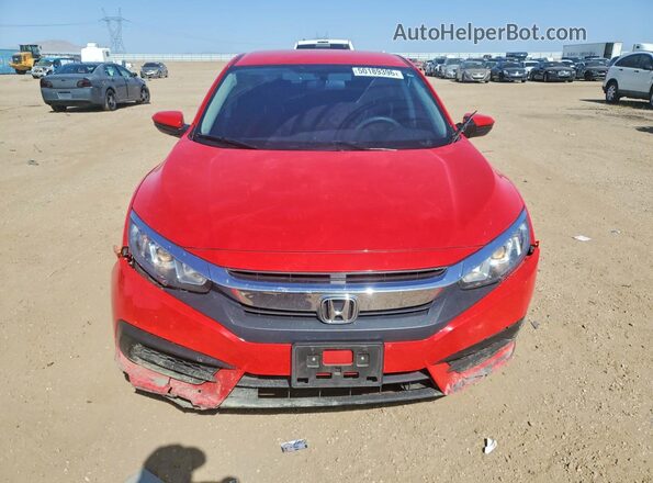 2HGFC2F53JH519283 2018 HONDA CIVIC Red Вид спереду