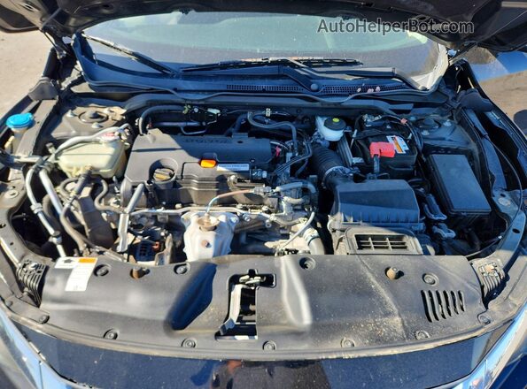 2HGFC2F53JH521616 2018 HONDA CIVIC Черный Вид задней части салона