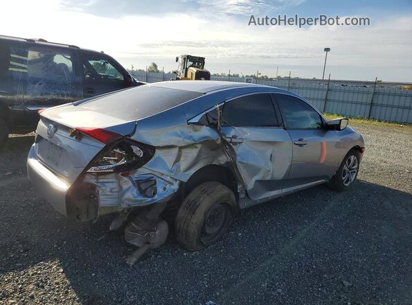 2HGFC2F53JH557256 2018 HONDA CIVIC Silver Tył prawy
